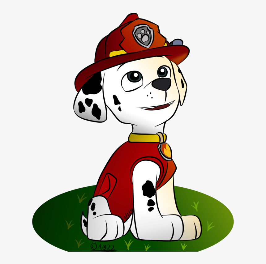 Marshall At Getdrawings Com - Paw Patrol Marshall Art, HD Png Download