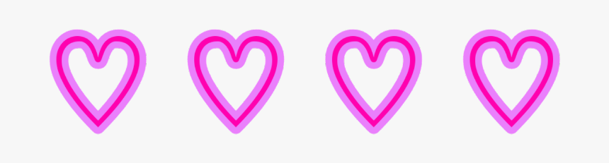#love #neon #pink #bts #kpopedits #kawaii - Heart, HD Png Download