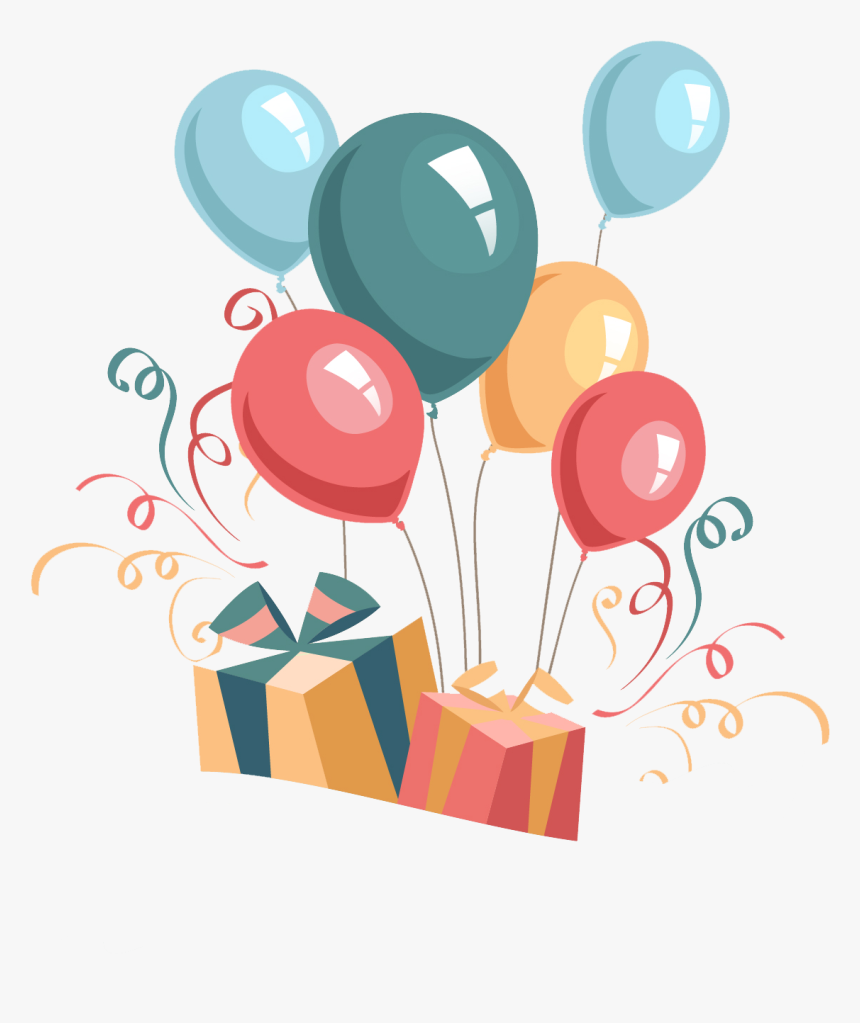 Happy Transparent Background Free - Transparent Background Birthday Clipart Png, Png Download