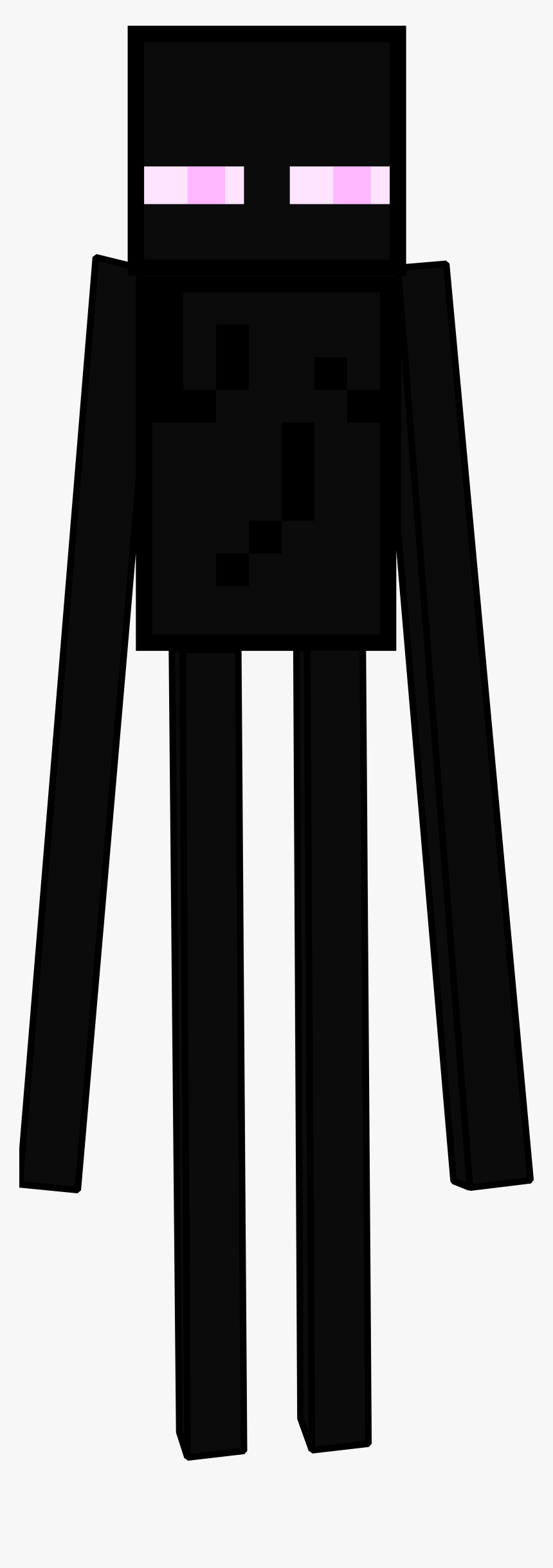 Enderman Drawing, HD Png Download
