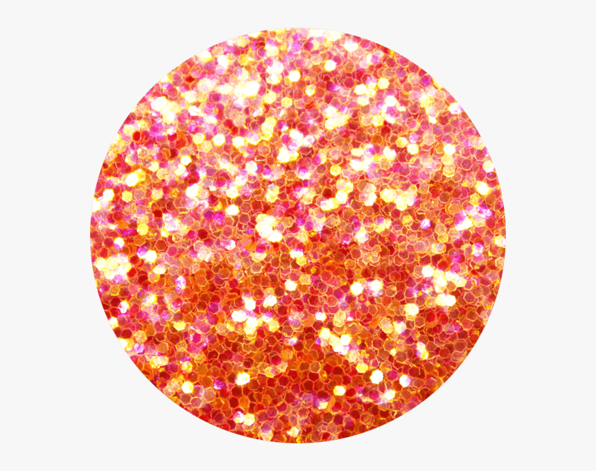D156 Carousel - Pink And Orange Glitter, HD Png Download