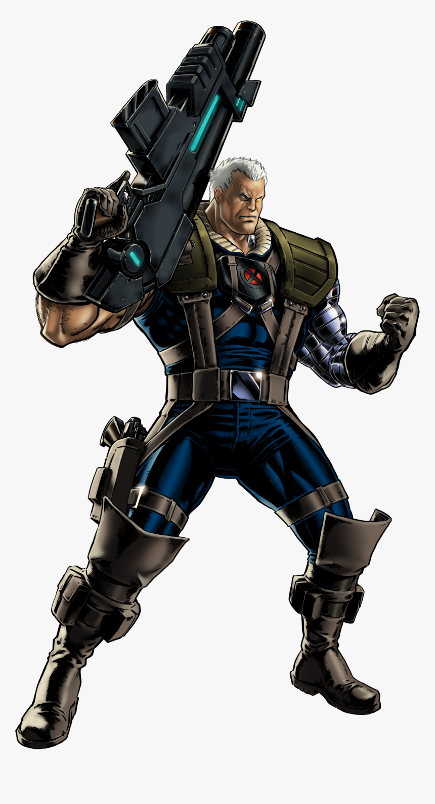 Cable Marvel Avengers Alliance, HD Png Download