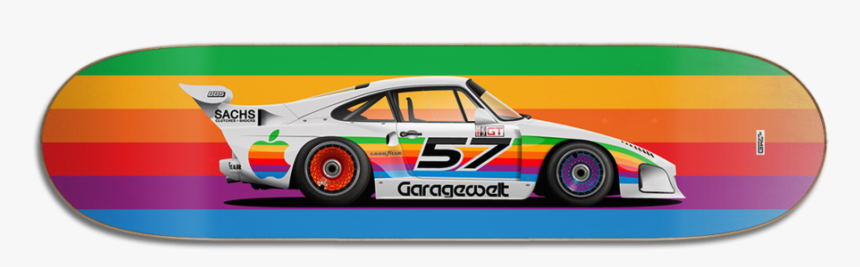 Skateboard Porsche 935 Deck, HD Png Download