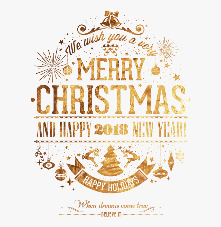 Merry Christmas - Poster, HD Png Download
