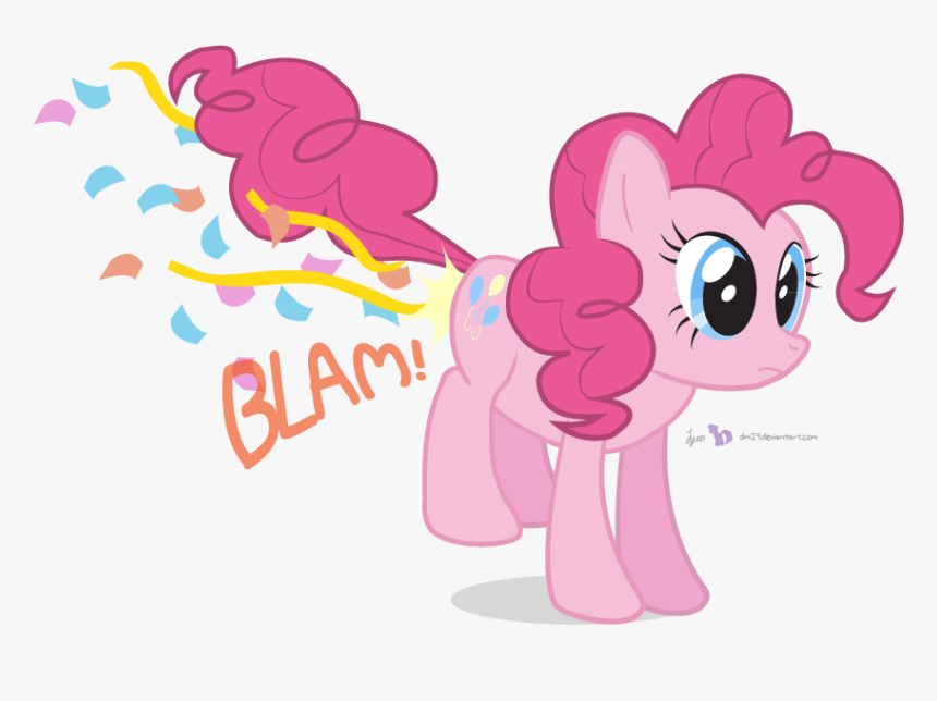 Pinkie Pie Rarity Pony Twilight Sparkle Derpy Hooves - Pinkie Pie Fart Confetti, HD Png Download