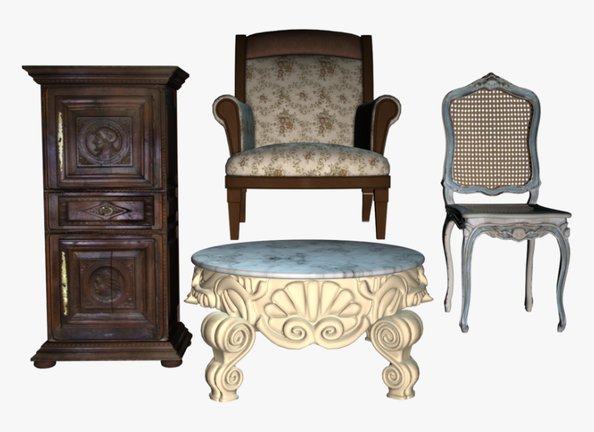 Download Furniture Free Png Image - Old Furniture Png, Transparent Png