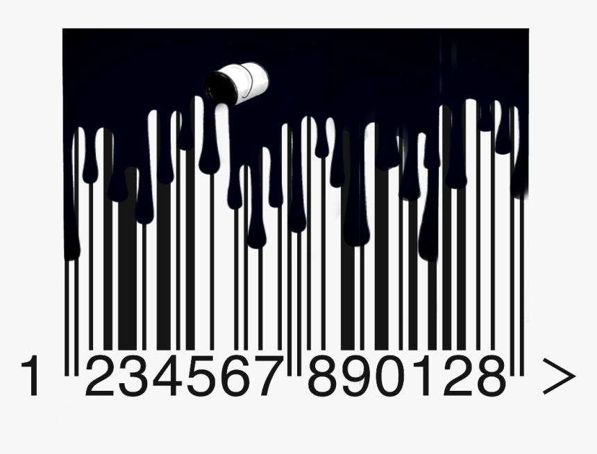 #dripping #ftestickers #barcode - Scan Transparent Bar Code, HD Png Download