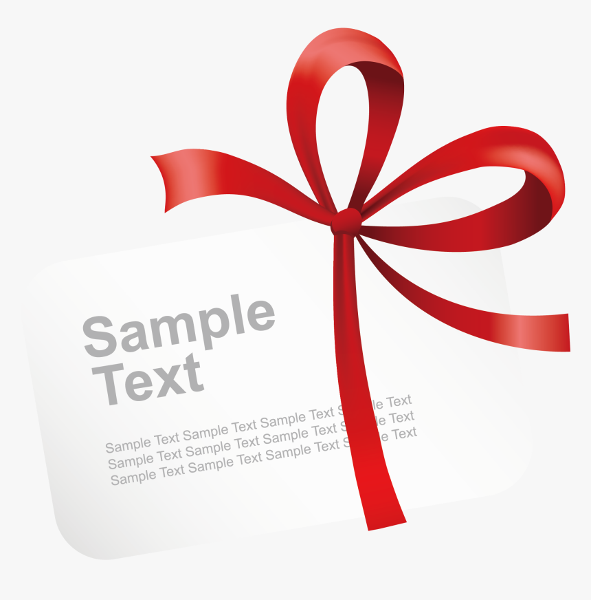 红色飘带装饰图片 - Sample Prescriptions, HD Png Download