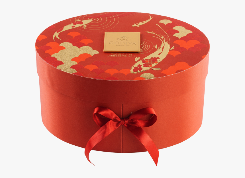 Chinese New Year Oval Luxury Gift Box, 36 Pieces - Box, HD Png Download