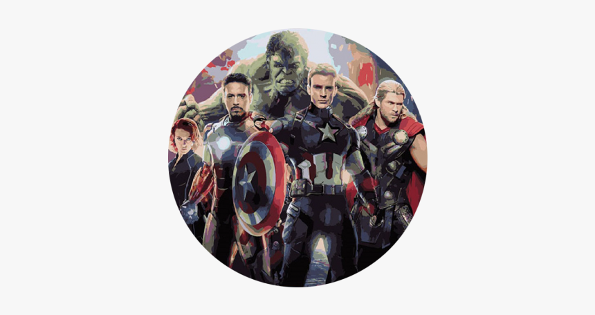 Movies - Avengers Painting, HD Png Download