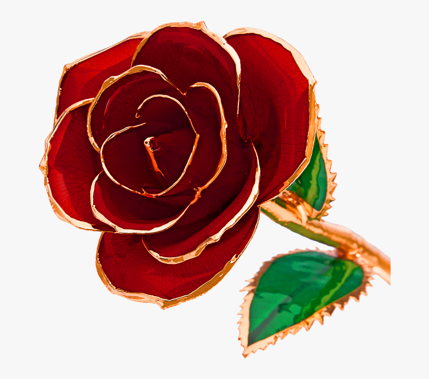 K Dipped Real - Rose Made Out Of Gold, HD Png Download