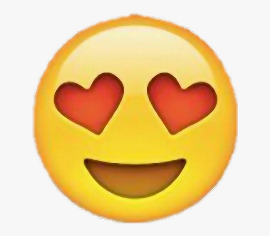 Smiling Face With Heart Shaped Eyes Emoji, HD Png Download