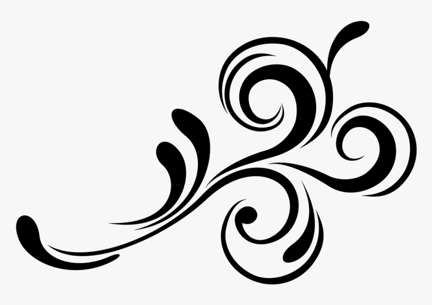 Завитки На Прозрачном Фоне, HD Png Download