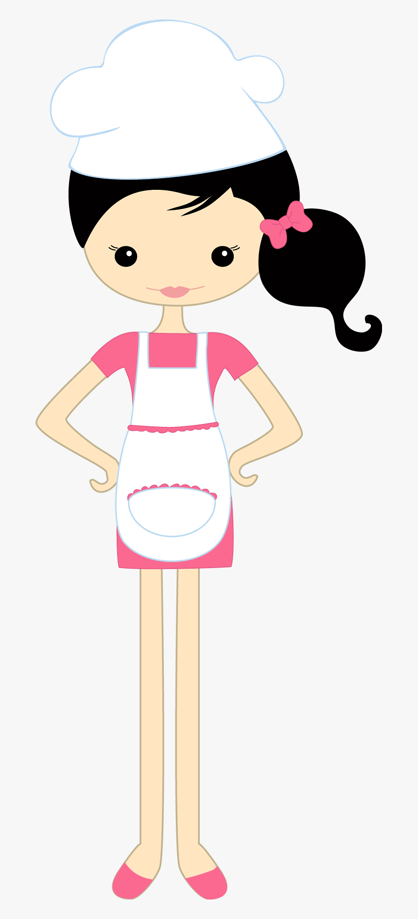 Kitchen C Pinterest - Clipart Boneca Confeiteira, HD Png Download