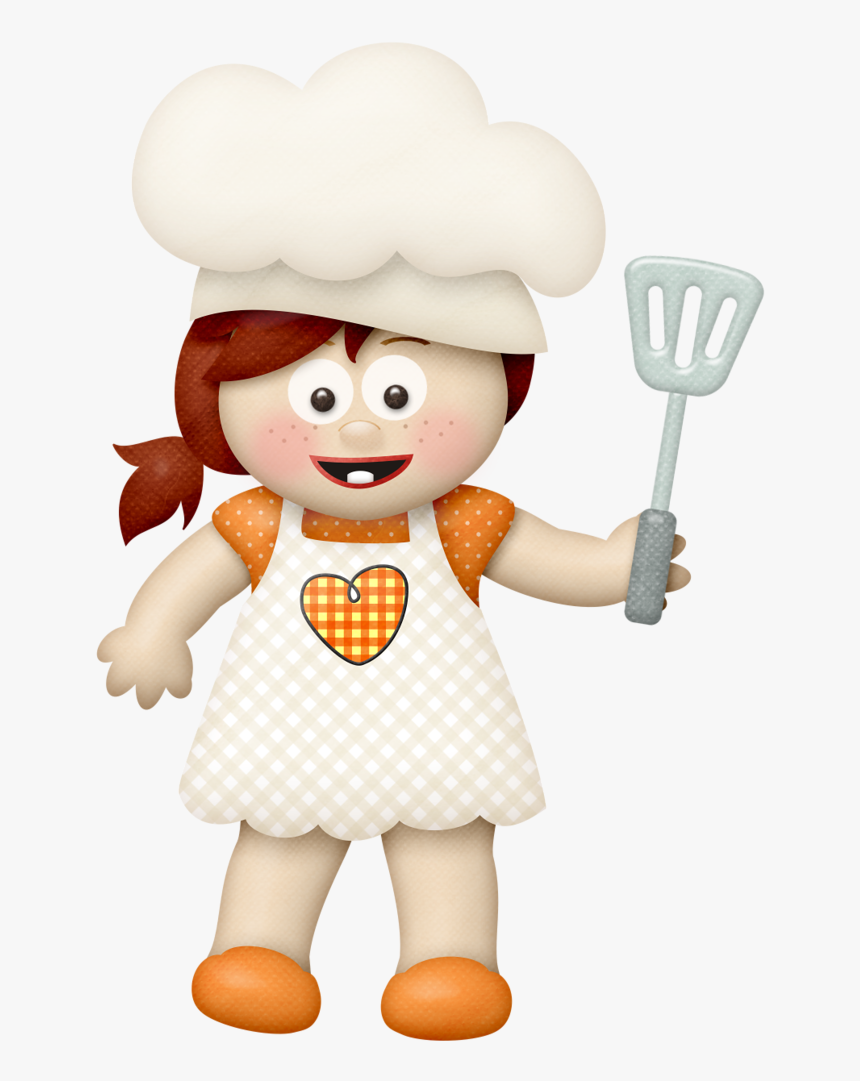 Group Clipart Chef - Girl Chef Clipart, HD Png Download