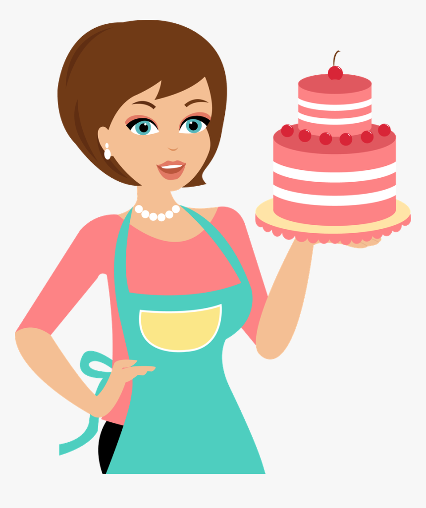 Minus Say Hello Ahcilar - Woman Baker Clipart, HD Png Download