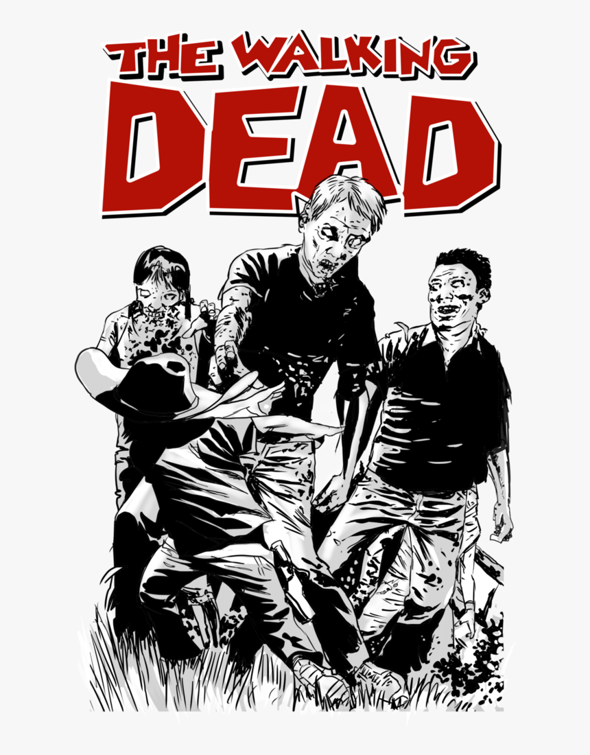 T Shirt Designs Png - Walking Dead T Shirt Design, Transparent Png