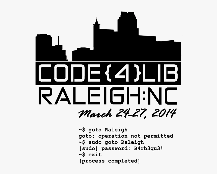 Shirt Design Code4lib Small - Cal Y Arena, HD Png Download