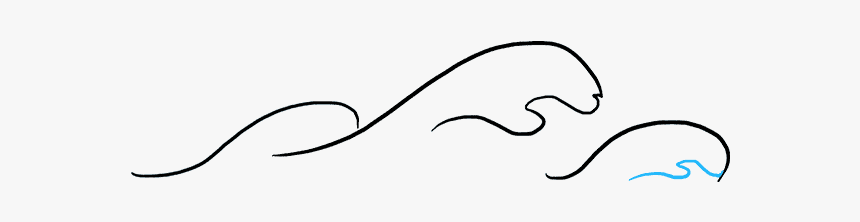 How To Draw Waves, HD Png Download