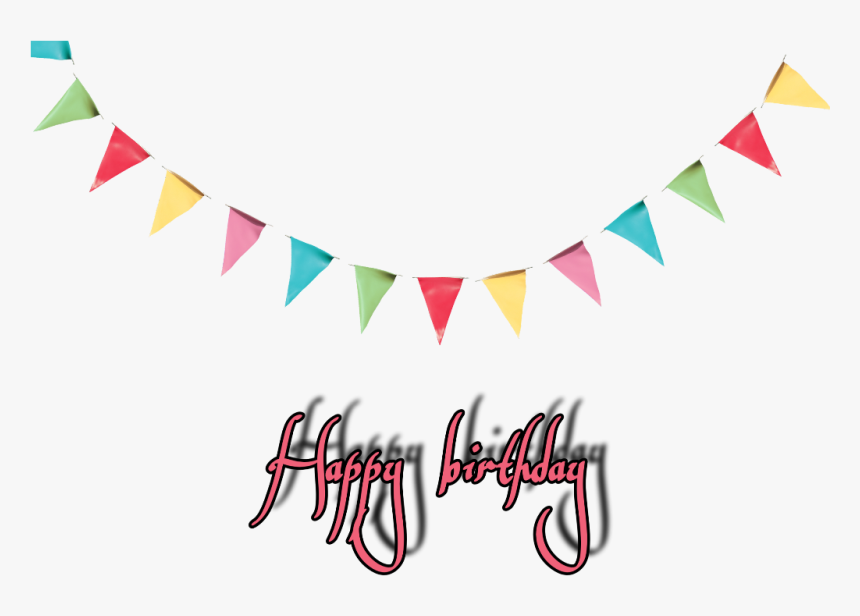 #sticker #happy #birthday #happybirthday #party #happybirthdaytext - Calligraphy, HD Png Download