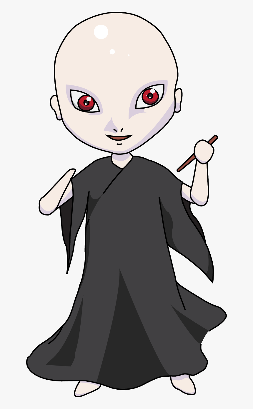 Image Library Library Lord Chibi By Colachu - Cartoon Voldemort Transparent Background, HD Png Download