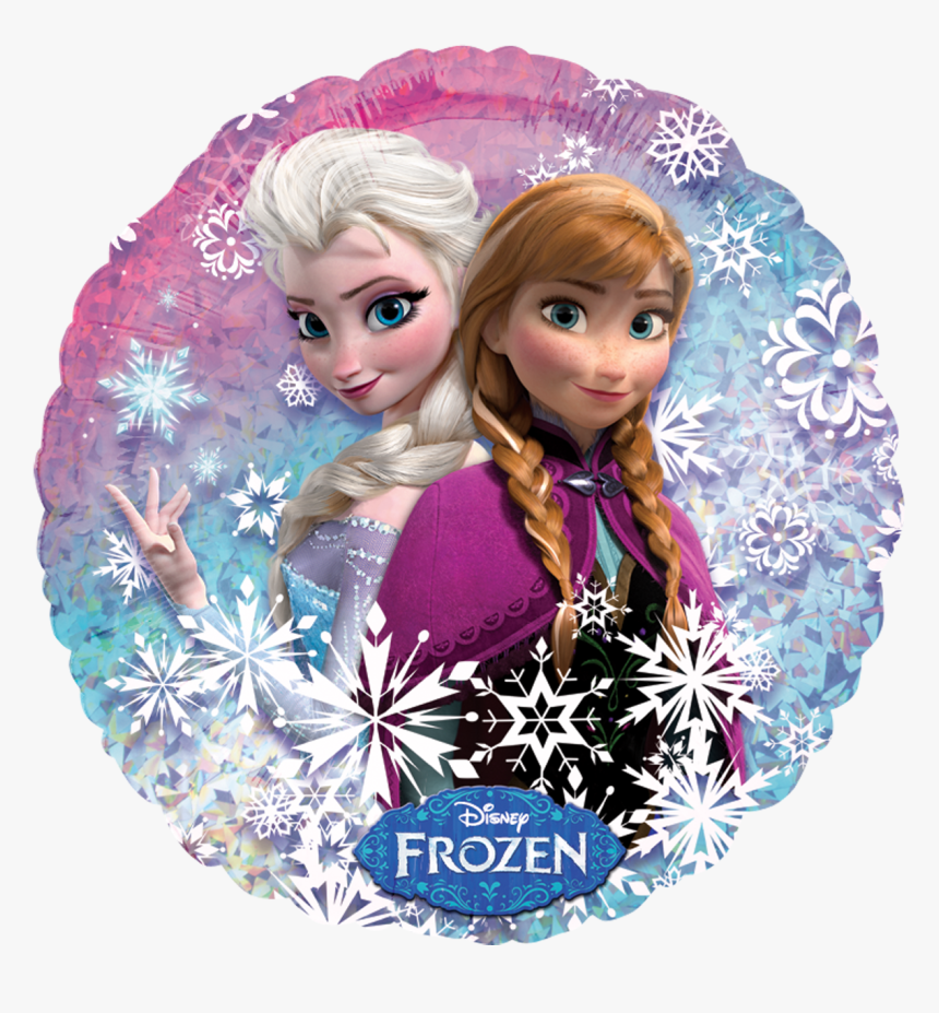 Heart Balloon Display Table Centrepiece Birthday Anna - Foil Balloon Frozen, HD Png Download