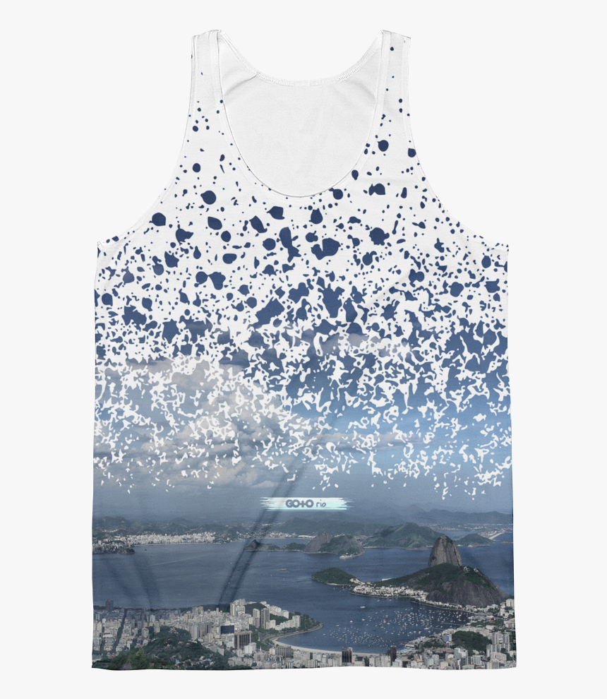 Guanabara Bay Paint Splatter Vest - Botafogo Beach, HD Png Download