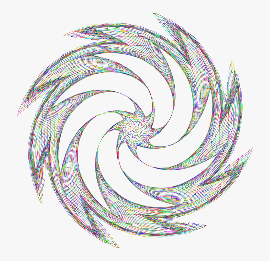 Body Jewelry,line,circle - Simple Vortex Drawing, HD Png Download