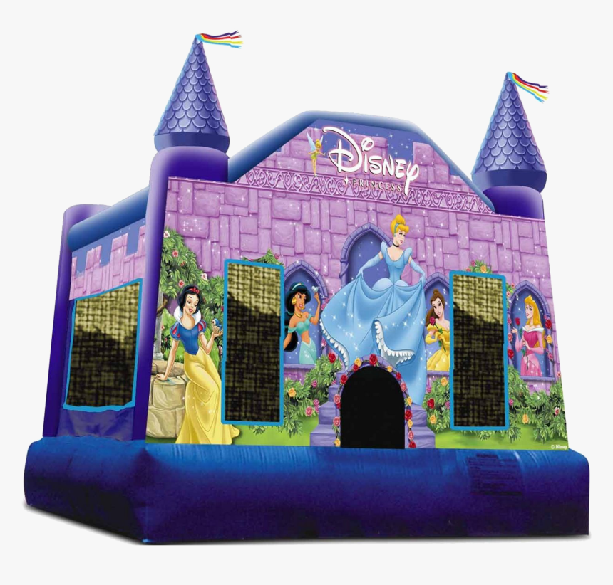 Princess Castle - Disney Princess Moon Bounce, HD Png Download