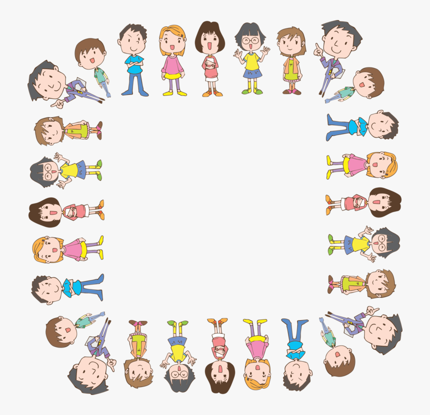 Picture Frames Child Emoticon - Kid Frame Png, Transparent Png