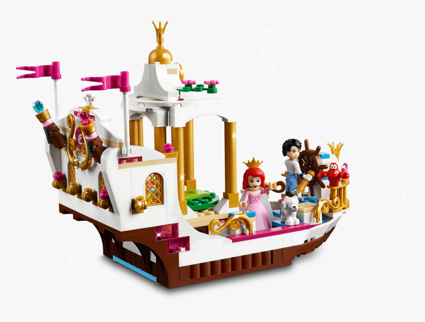 Konstruktor Lego Disney Princess - Lego Princesas Barco, HD Png Download
