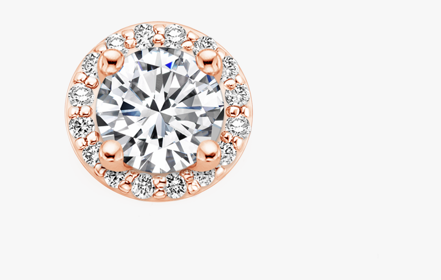 Diamond Bling Png - Sunburst Engagement Ring, Transparent Png