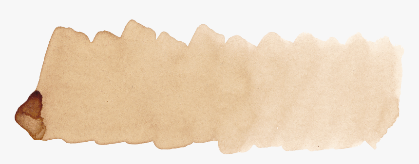 Coffee Paint Stroke, HD Png Download