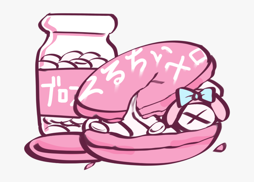 #japanese #aesthetic #vaporwave #marekawaii #めあかわいい, HD Png Download