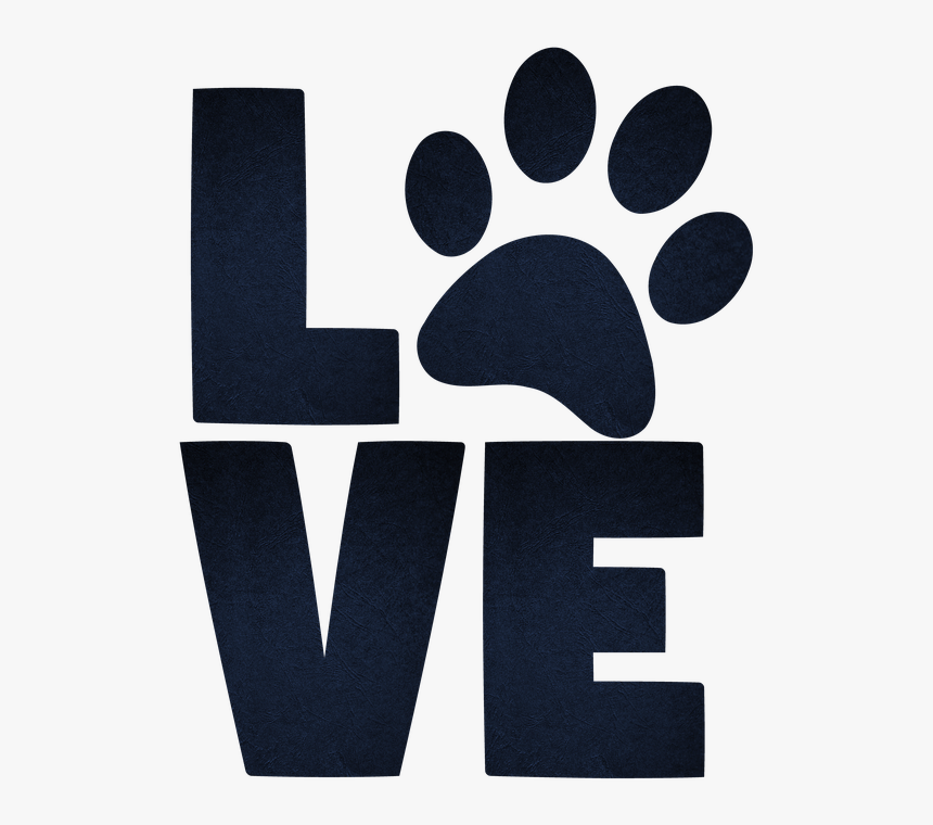 Cat Paw Dog Rubber Stamp Printing - Paws Love, HD Png Download