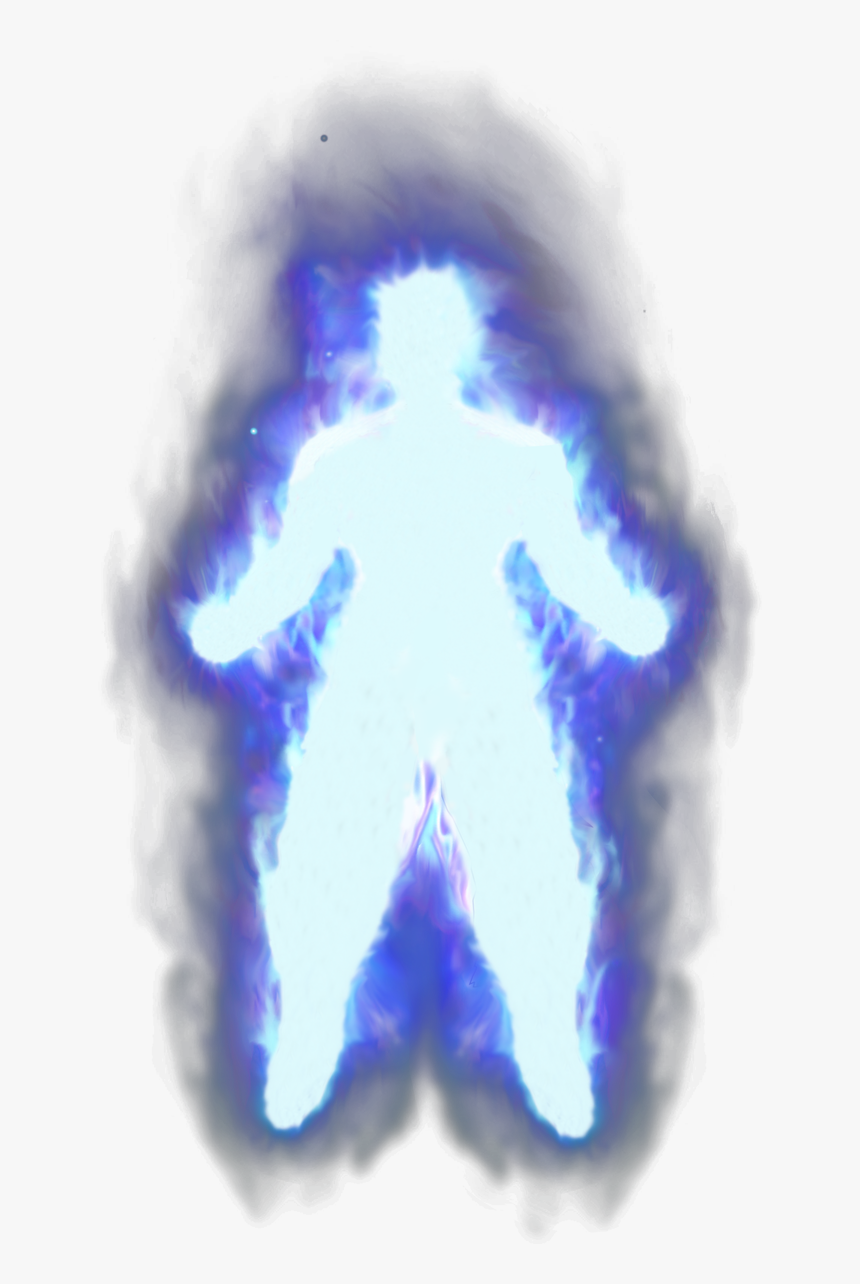 Aura Drawing Blue - Visual Arts, HD Png Download