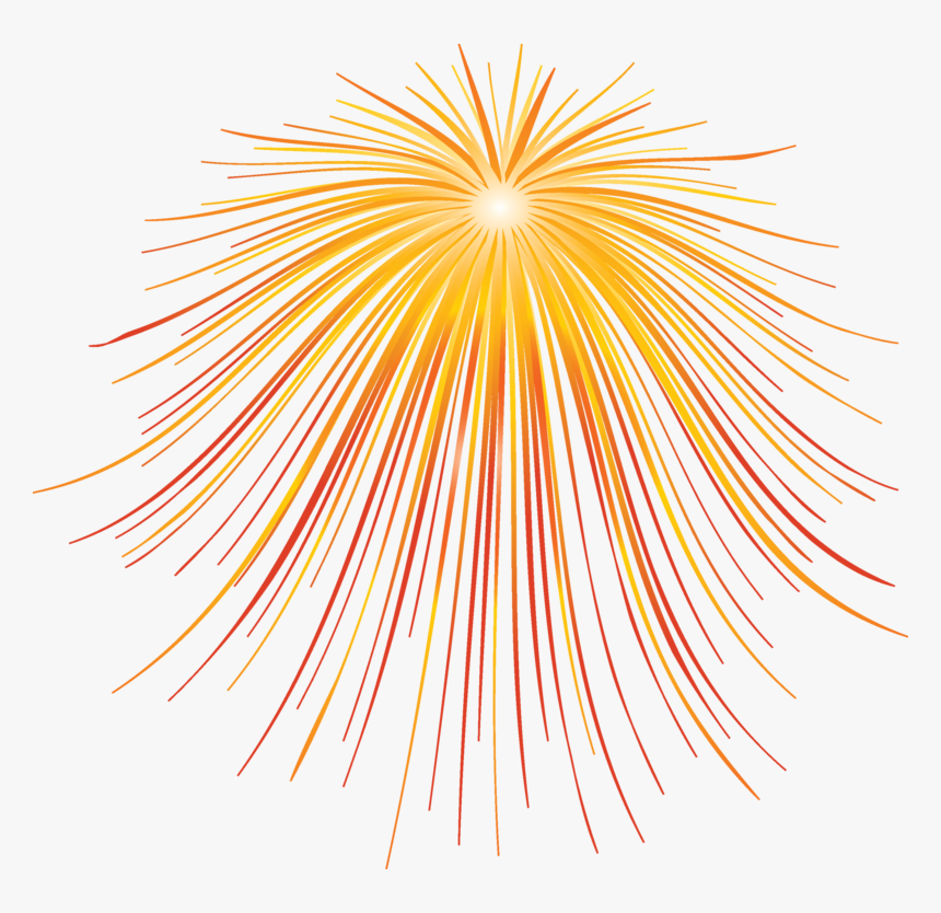 Background Fireworks Transparent - Fireworks Design Png, Png Download