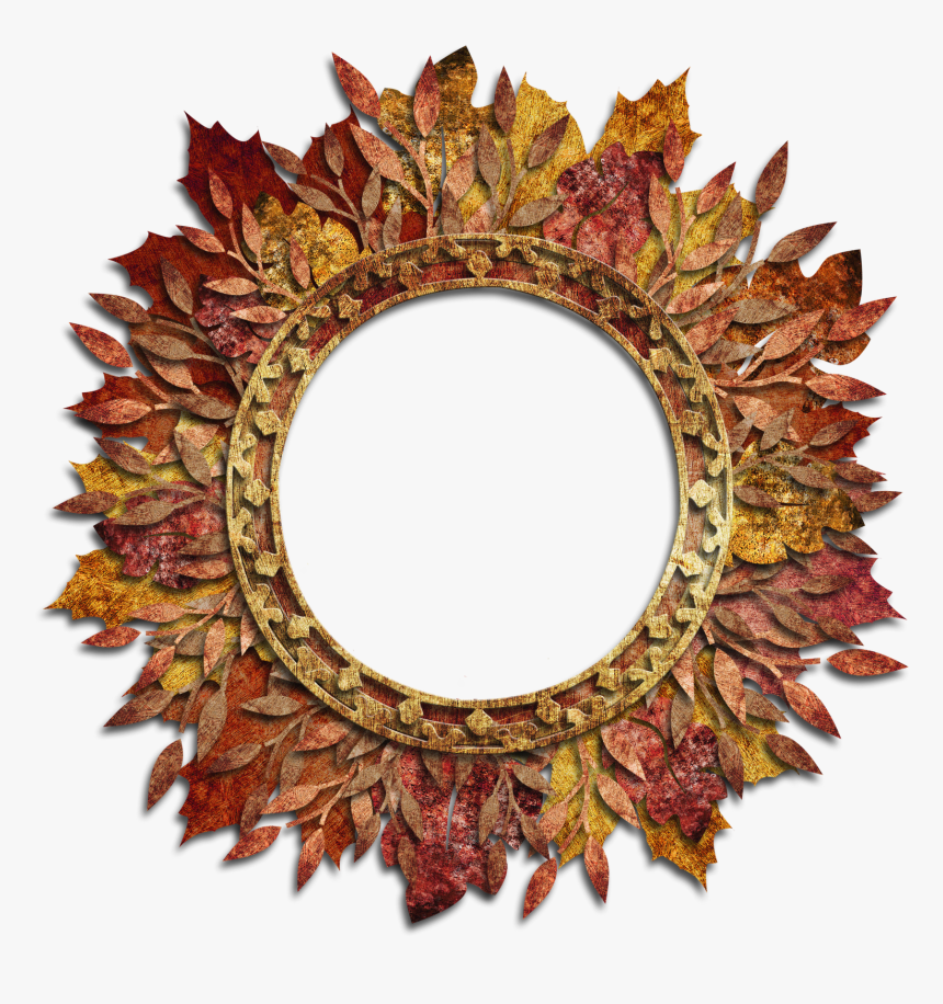 Wood Frame Png Round Autum Gallery Yopriceville High - Portable Network Graphics, Transparent Png