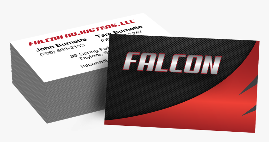 Falcon Adjusters Business Cards - Label, HD Png Download