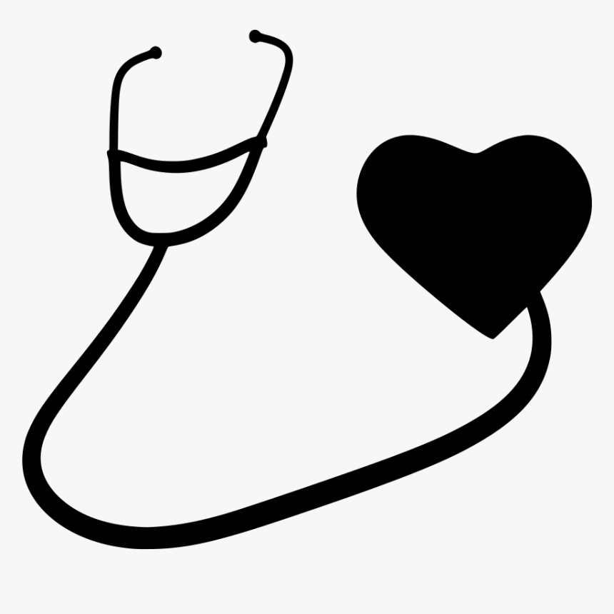 Ekg Svg Stethoscope - Colesterol Png, Transparent Png