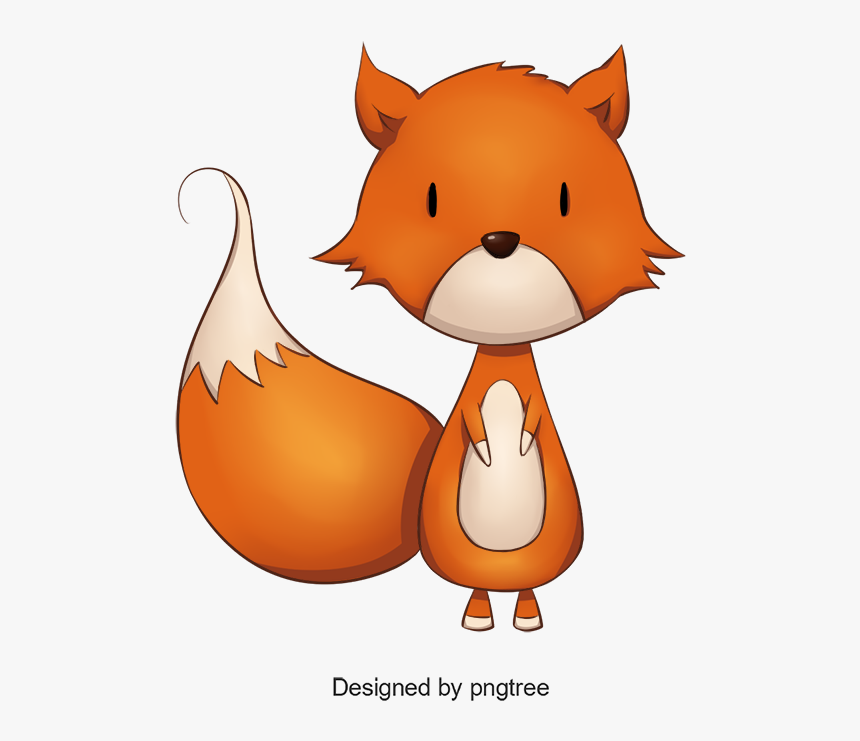 Baby Fox Png - Clipart Cute Fox, Transparent Png