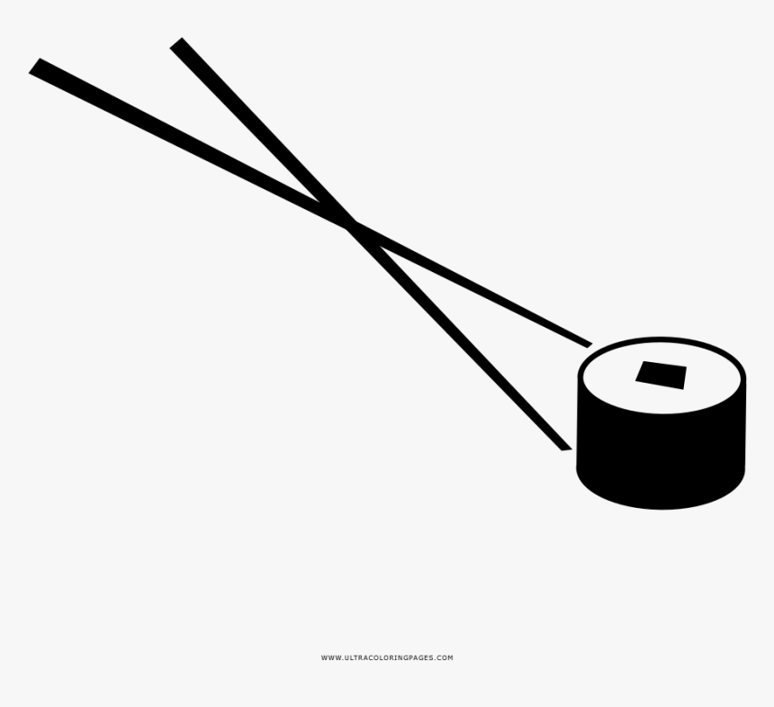 Sushi Coloring Page - Cylinder, HD Png Download