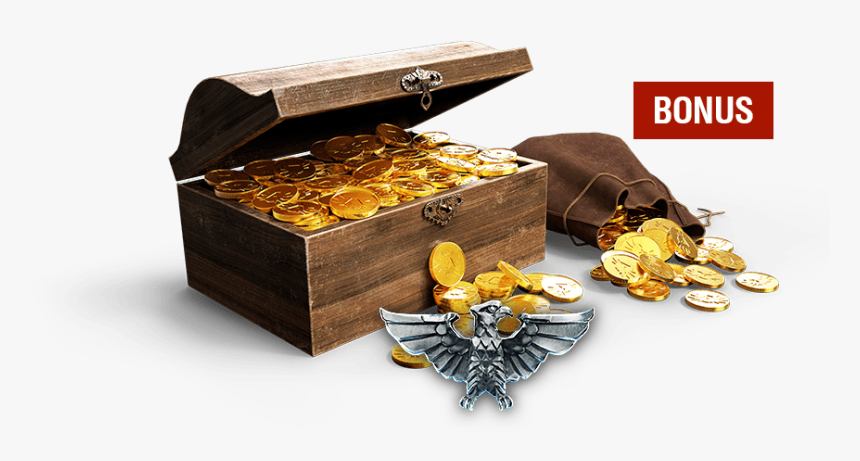 Transparent Gold Chest Png - Cash, Png Download