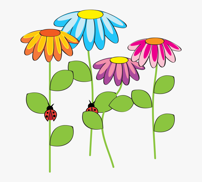 Small Cartoon Garden With Kids, HD Png Download