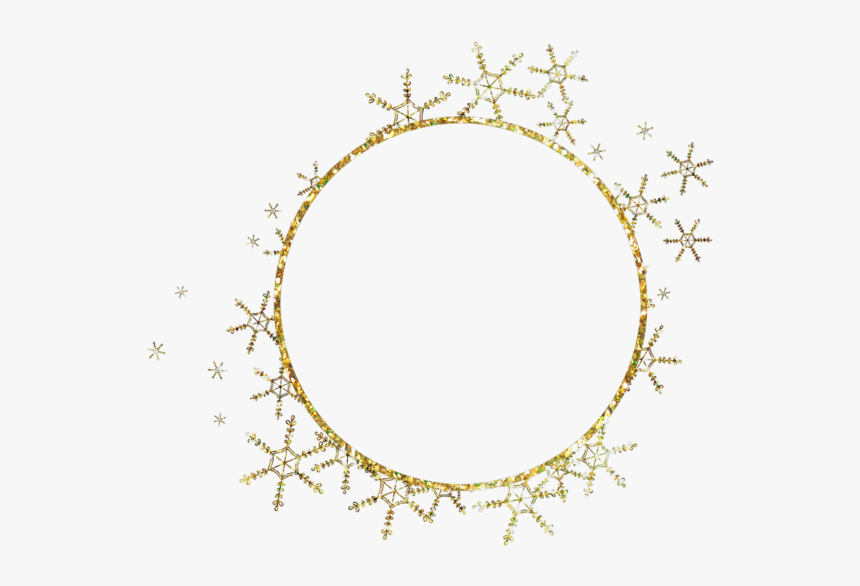 Circle Clip Art Image Portable Network Graphics Pixel - Circle With Snowflake Png, Transparent Png