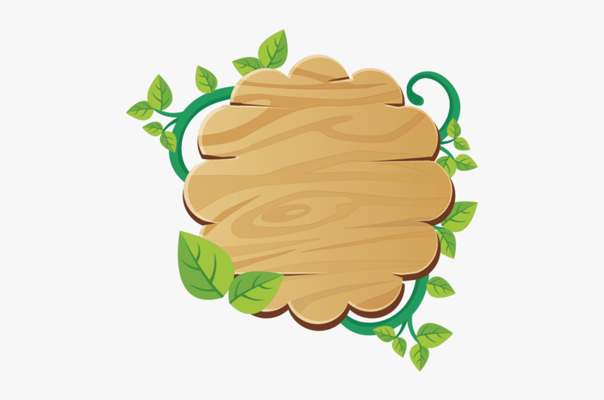 手绘波普风格对话框免扣素材 - Wood, HD Png Download