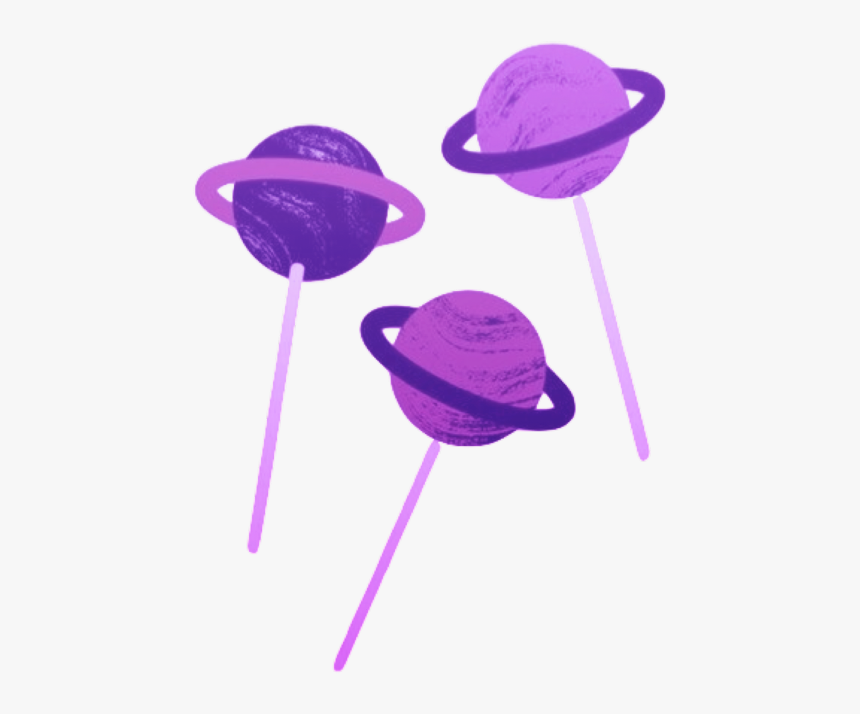 #planets #lollipop #tumblr - Planet Lollipop, HD Png Download