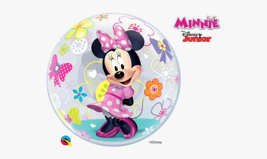 Disney Bow Tique Balloon - Minnie's Bubbles Balloon Bow Tique, HD Png Download