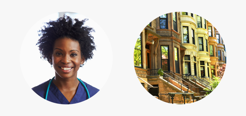 Twocircles-nurse - Afro, HD Png Download