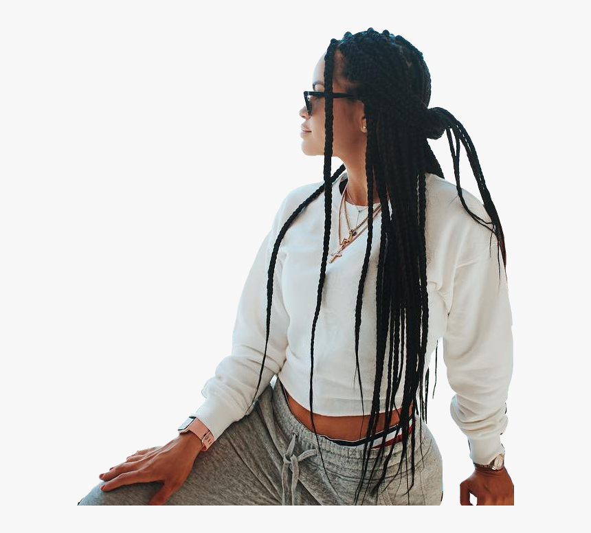 #nattinatasha - Natti Natasha Hair Braids, HD Png Download